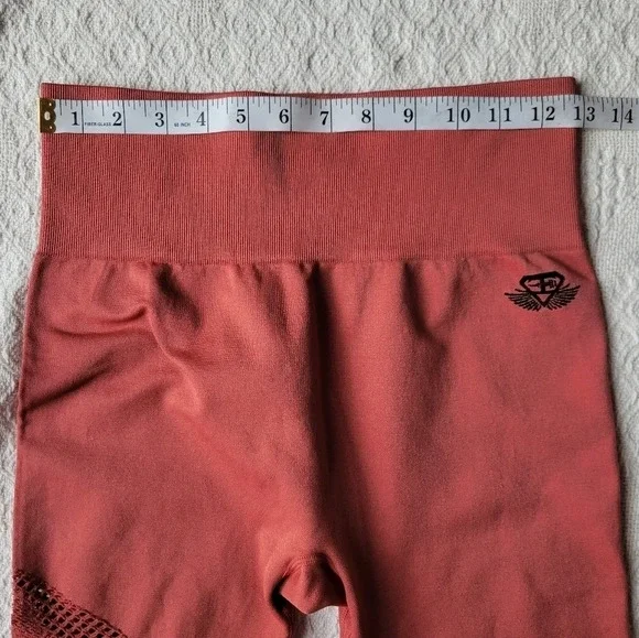 MOTUS SEAMLESS LEGGINGS HIGH WAIST – TERRA ROSE - Picture 10 of 12